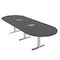 Skutchi Designs 45 in W, 120 in L, 29 in H, Engineered Wood Top, Grey HAR-RAC-46x119-T-ELEC-ASIANNIGHT - alternate 1